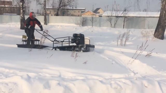 Мотобуксировщик щукарь