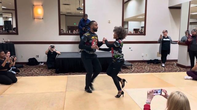 Reno Latin Dance Fest 2023 - Raul & Delia Salsa Partnerwork On2 Workshop смотреть онлайн