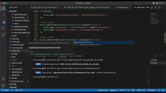 Belajar Laravel 9 - Login with Github смотреть онлайн