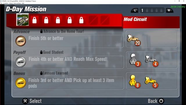 PPSSPP 1.8.0 | ModNation Racers [PSP Emulation] смотреть онлайн