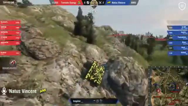 World of Tanks Tornado Energy vs Na`Vi WGL смотреть онлайн