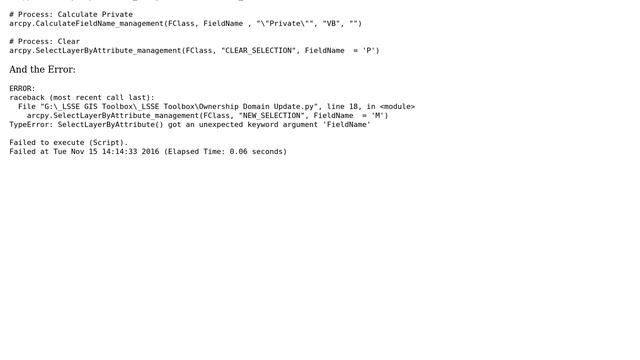 GIS: SelectLayerByAttribute() got an unexpected keyword argument (2 Solutions!!) смотреть онлайн