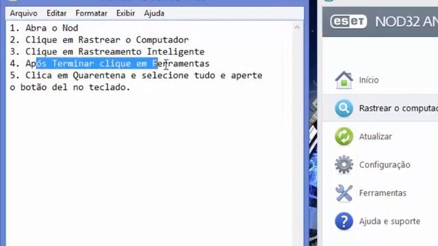 Tutorial como escanear o computador com Eset Nod32 смотреть онлайн