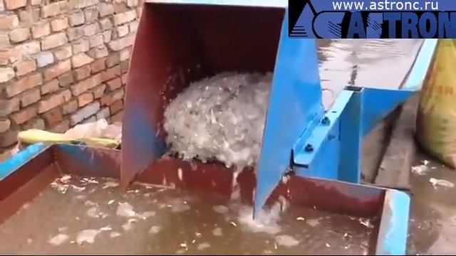 Линия мойки ПЭТ бюджетный вариант | www.astronc.ru смотреть онлайн