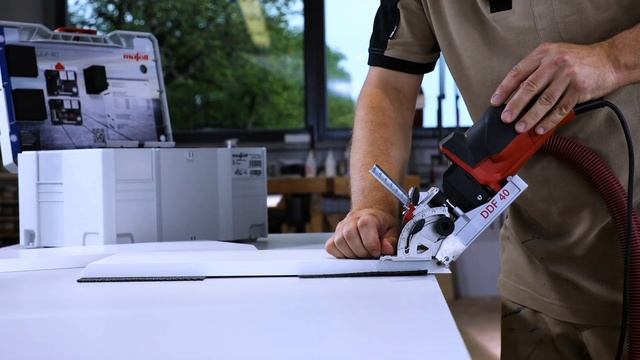 Eckverbindung auf Gehrung mit dem DuoDübler DDF 40 смотреть онлайн