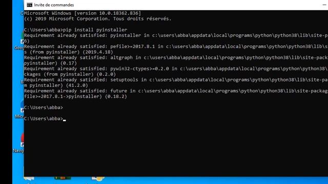 Comment convertir une application python .py en un exécutable .exe смотреть онлайн