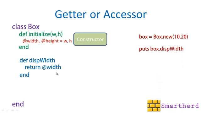 #13 Ruby Tutorial: Getter, Setter and Initialize method in Ruby Class смотреть онлайн
