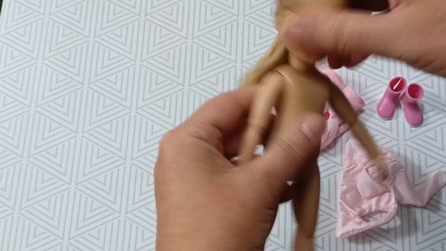 Новая моя покупка! Маленькая шарнирная куколка Kruselings Vera! смотреть онлайн