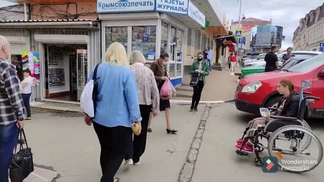 Рынок в Алуште, как добраться из санатория Славутич смотреть онлайн