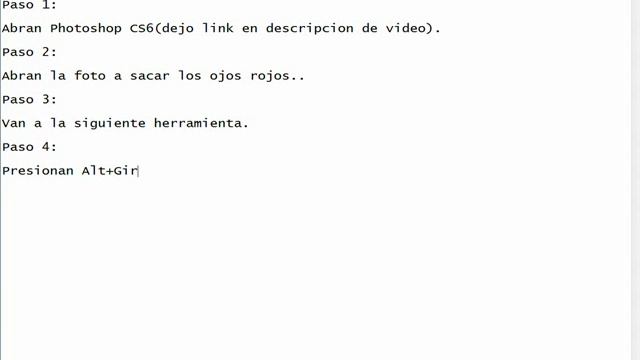 [Tutorial] Quitar Ojos Rojos de tus fotos..Adobe Photoshop Cs6+Link Mf смотреть онлайн