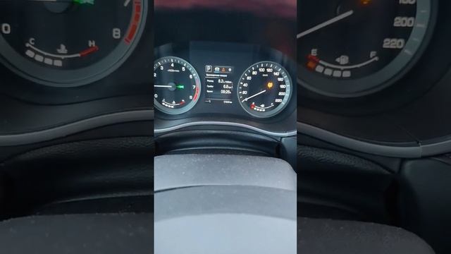 Показания датчика температуры CHANGAN CS55 при -52... смотреть онлайн