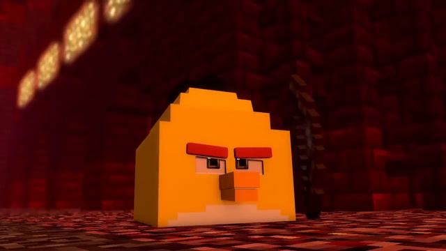 If Angry Birds Was Minecraft 2 [ Minecraft Animation ] смотреть онлайн