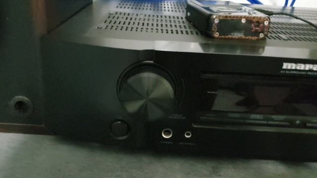 Marantz NR-1604+PIONEER CS-777 смотреть онлайн