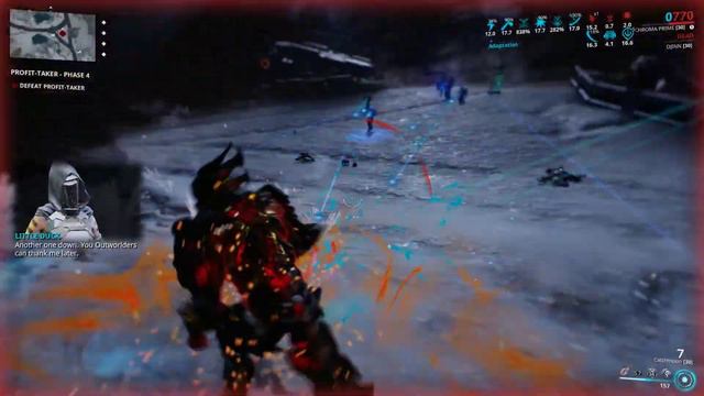 Warframe - Profit taker Chroma Prime Solo смотреть онлайн