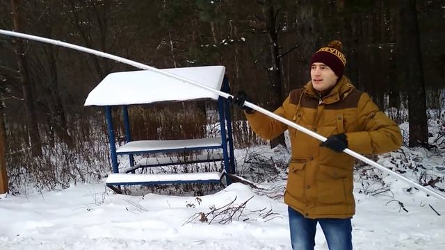 Уборка снега с крыш. Скребок для снега телескопический для крыши смотреть онлайн