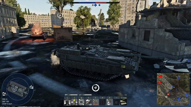 Ядерка на Strv.103C в War Thunder смотреть онлайн