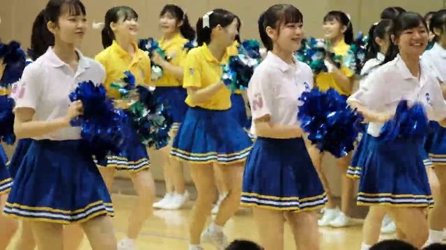 Japanese School Festival Cheerleader
