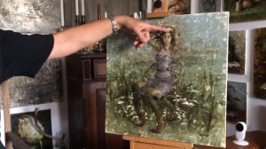 Обзор картины Елены Ильичевой - " Поляна ландышей"