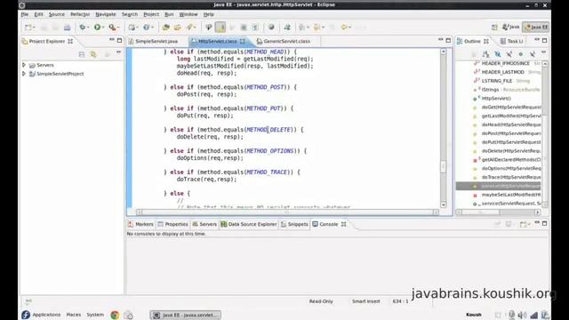 JSPs and Servlets Tutorial 09 Part 2- Understanding init, service and ServletConfig смотреть онлайн
