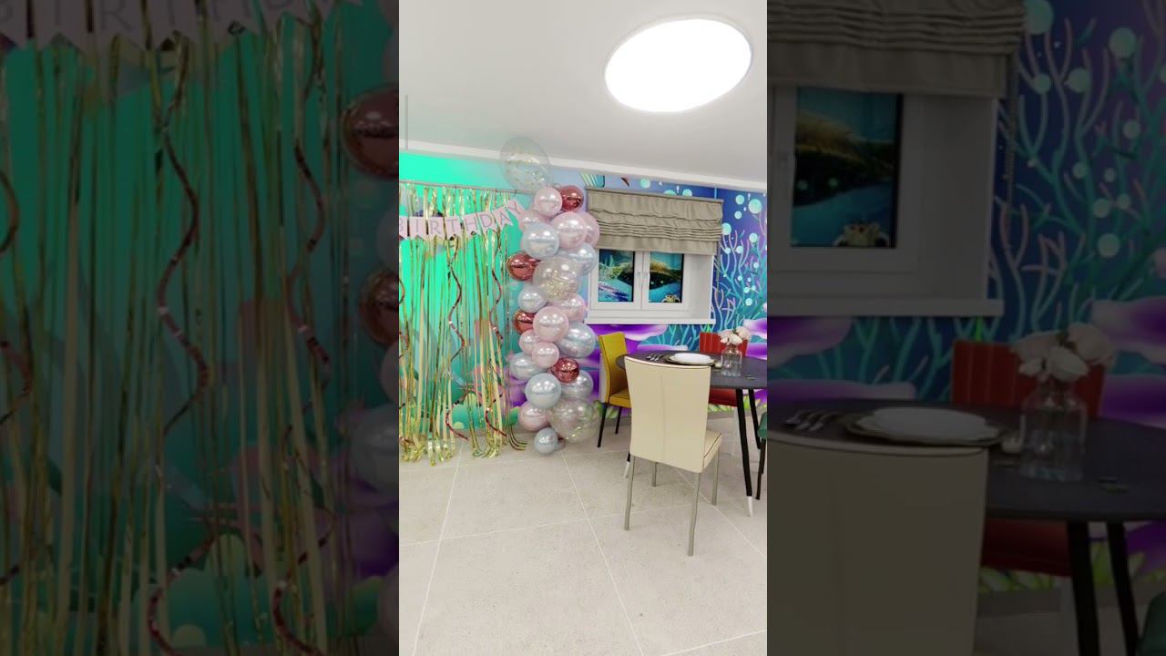 Детское подводное кафе! Как тебе такое, Илом Маск?!#дизайнкафе смотреть онлайн