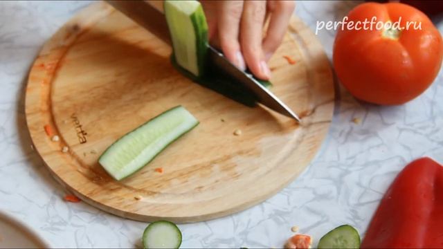 Шопский салат - рецепт смотреть онлайн