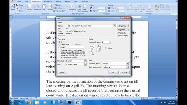 Part - 15 | Printer set up | MS Word in Tamil смотреть онлайн
