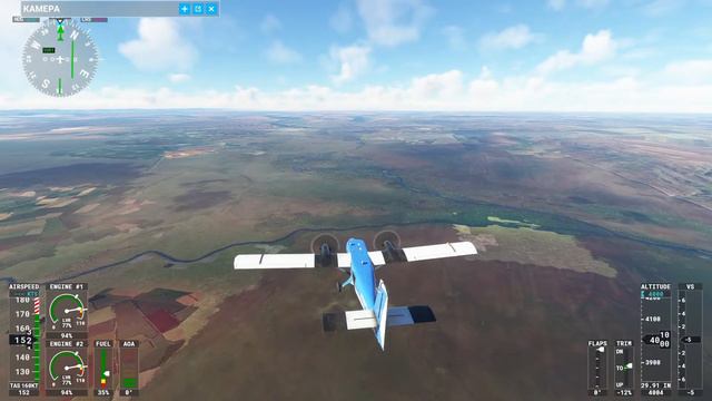 MFS 2020 / DHC-6 Twin-Otter / UWOR - USCM / IVAO 3 борта+ / XRVFR23 / №6 смотреть онлайн