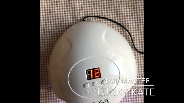 Распаковка УФ лампы для маникюра LKE SUN X7Plus 36 Вт с сайта AliExpress смотреть онлайн