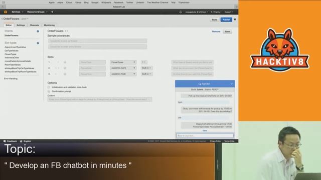 Develop an FB Chatbot in Minutes - Paul Chen смотреть онлайн