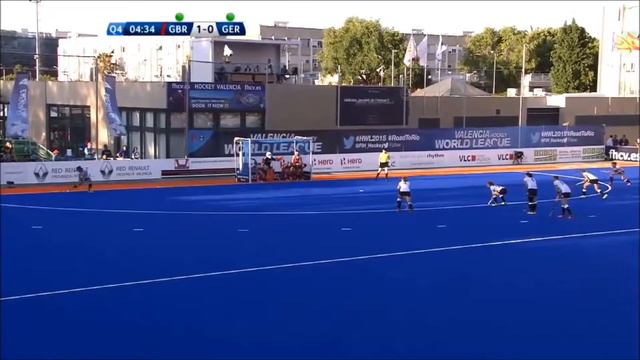 205041 - Great Britain vs Germany #RoadtoRio Valencia Women's Hockey World League 2015 Semi Final # смотреть онлайн