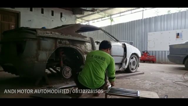 BIKIN OVER FENDER KECE | COROLLA CUSTOM смотреть онлайн