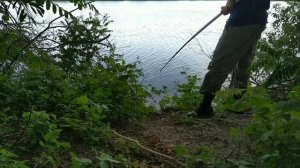 Рыболовный паук. Тест. Телескопический шест для паука.