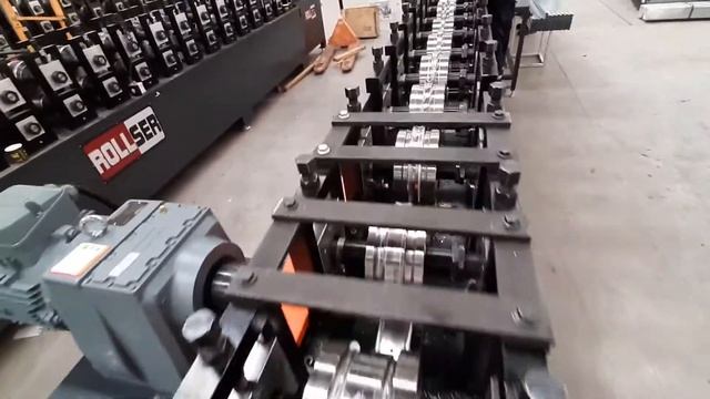 Линия холодного профилирования для производства профиля | Линия профилирования листового металла смотреть онлайн