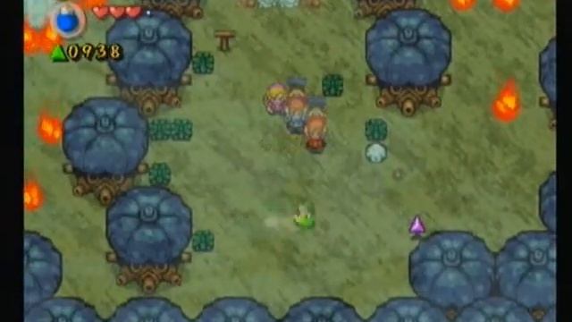 Four Swords Adventures - The Dark World - Kakariko Village - Walkthrough - Part 1 смотреть онлайн