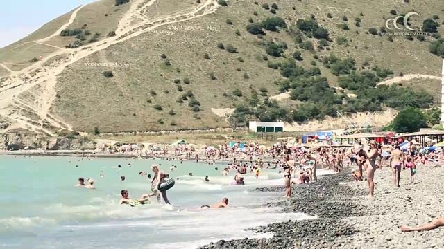 Пляж Сукко - курорт Анапа смотреть онлайн