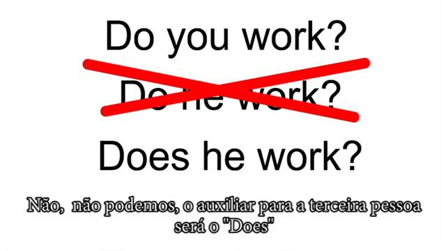 English Steps - Lesson 9 – Simple Present DOES (3rd Person) смотреть онлайн