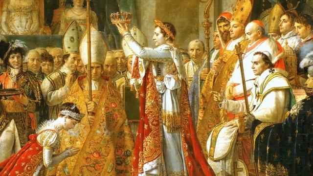 The Coronation of Napoleon (1807) by Jacques-Louis David смотреть онлайн