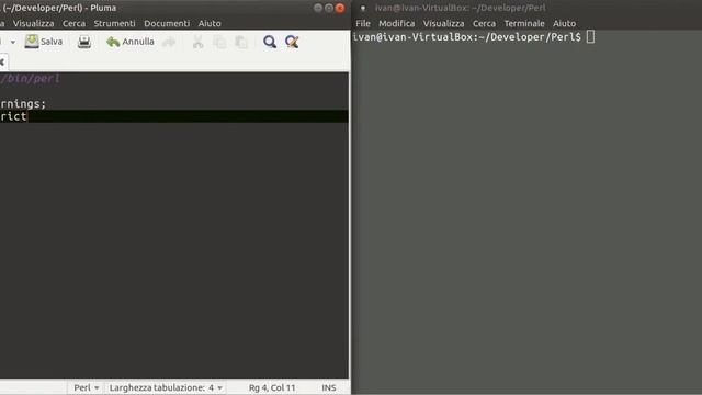Hello world Perl language смотреть онлайн