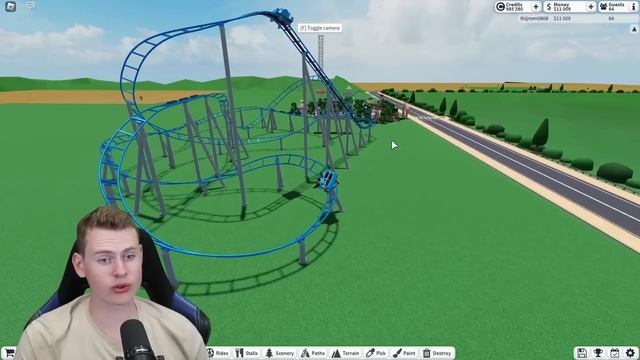 How Fast Can I Get To $1M In Theme Park Tycoon 2? смотреть онлайн