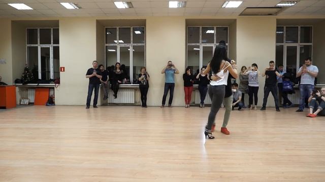 Рафаэль Дос Сантос и Елена Першина урбанкиз урок 8 28.02.17 смотреть онлайн