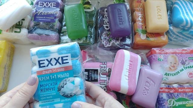 Unpacking of soap/asmp/soap/распаковка мыла/новая покупка мыла/мыло асмр/ смотреть онлайн