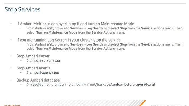 How to upgrade Apache Ambari 2.6.2 to Apache Ambari 2.7.3 смотреть онлайн