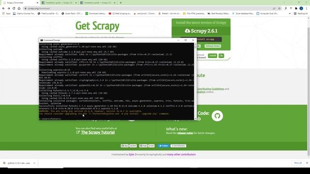 Cara uninstall python, scrapy, selenium & cara install python, scrapy, selenium dan webdriver win 1 смотреть онлайн