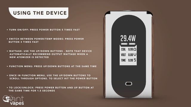 VOOPOO VMATE 200W TC Box Mod: A Giant Vapes How-To смотреть онлайн