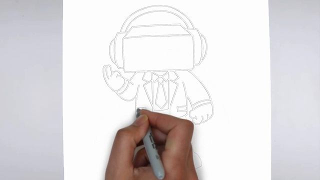 How To Draw Speaker Man | Skibidi Toilet смотреть онлайн