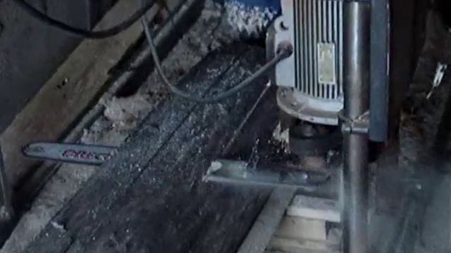 Работа портативной пилорамы смотреть онлайн