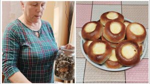 Купили картошку на зиму ))Сушила грибы  ))Выпекала ватрушки с творогом !!!