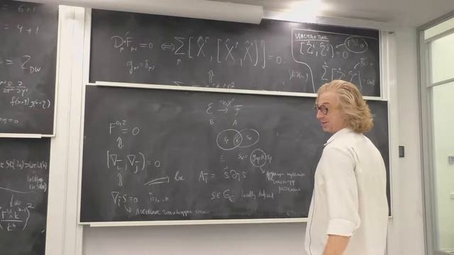 Никита Некрасов — Калибровочные теории в некоммутативном пространстве смотреть онлайн