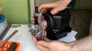 Изготовление Переходной резинки для Pwk 32 -ИЖ Планета/Юпитер Китайский карбюратор на ИЖ