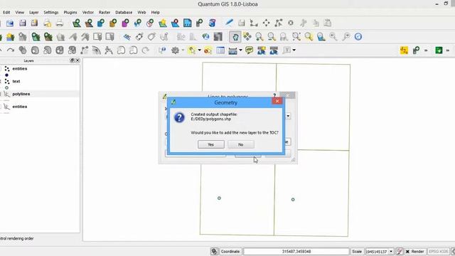 6- QGIS Basics: Task2: Convert .dxf & .csv to shape file смотреть онлайн